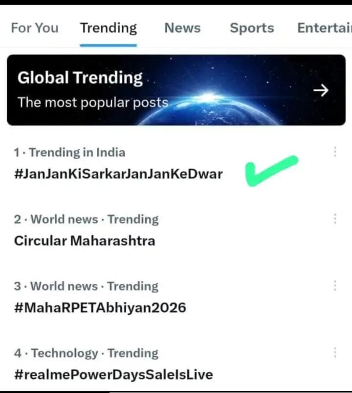 सोशल मीडिया पर छाया ‘जन-जन की सरकार’ अभियान; नेशनल ट्रेंड्स में नंबर-1 पर रहा धामी सरकार का सुशासन मॉडल