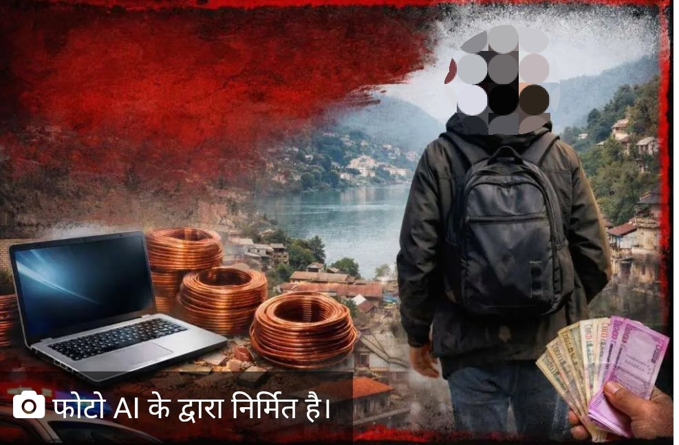 लैपटॉप मिलने के चार दिन बाद ही कर्मचारी लापता, लाखों की सामग्री गायब