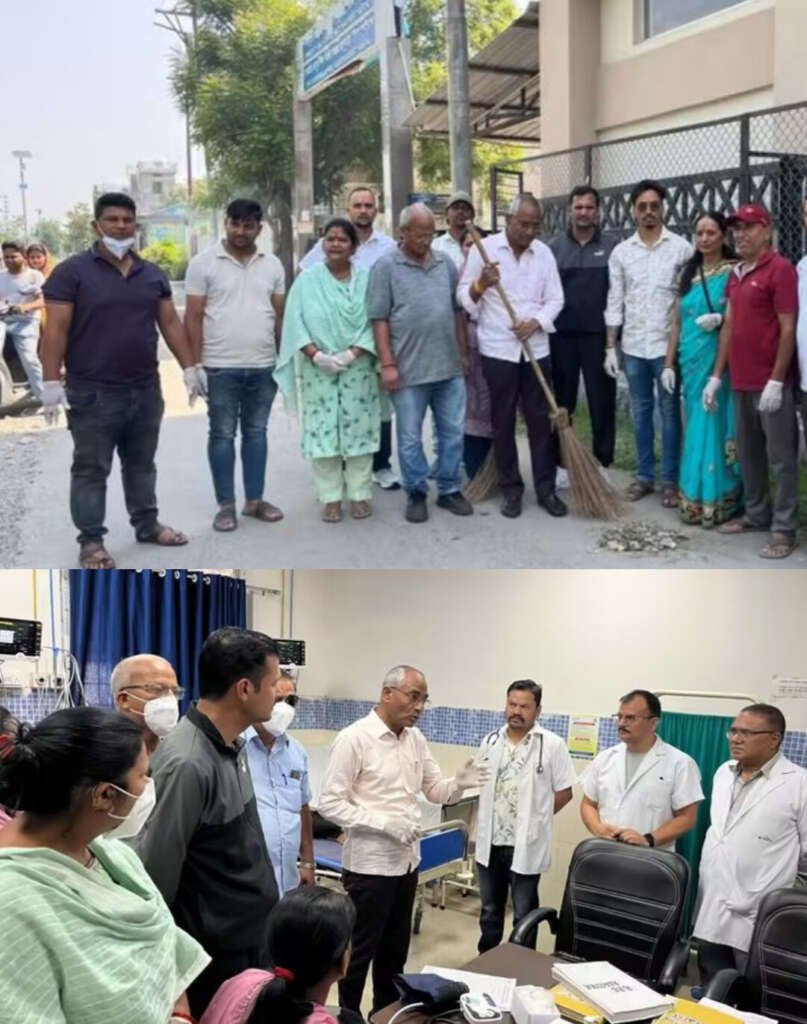 (लालकुआँ) सीएचसी हल्दूचौड़ पहुंचे विधायक मोहन सिंह बिष्ट : स्वास्थ्य सेवाओं का लिया जायजा, मरीजों से सीधे संवाद कर जानी समस्याएं