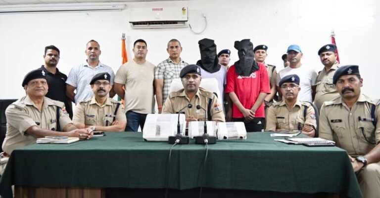 (बड़ी खबर) SSP डॉ. मंजूनाथ टीसी का बड़ा एक्शन: गोरापड़ाव डकैती का खुलासा, दो नकाबपोश आरोपी गिरफ्तार