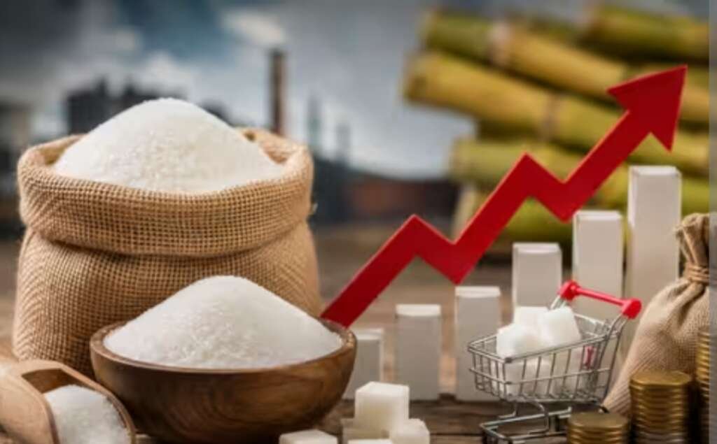 चीनी ने घोली महंगाई की कड़वाहट :45 से सीधे 62 रुपये किलो पहुंची चीनी ; गुड़-मिश्री ने भी बढ़ाई मिठास की कीमत