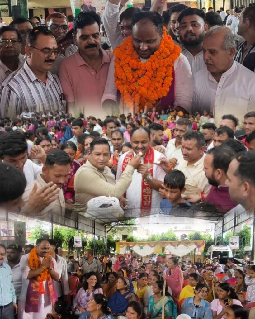 लालकुआं विधानसभा में दीपेंद्र कोश्यारी का दम, जन्मदिन पर उमड़ा सियासी जनसैलाब