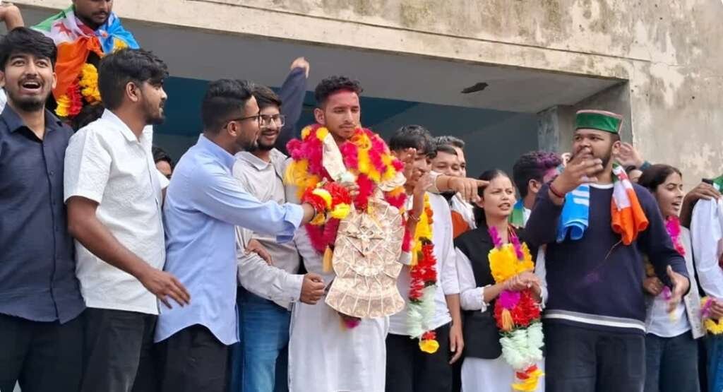 उत्तराखण्ड के पौड़ी गढ़वाल के छात्रसंघ चुनाव में NSUI की बम्पर जीत ,ABVP चारों खाने चित